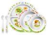  AVENT  набор посуды для малыша (3 тарелки, ложка, вилка)
